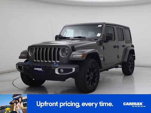 Silver 2023 Jeep Wrangler 4xe Unlimited Sahara