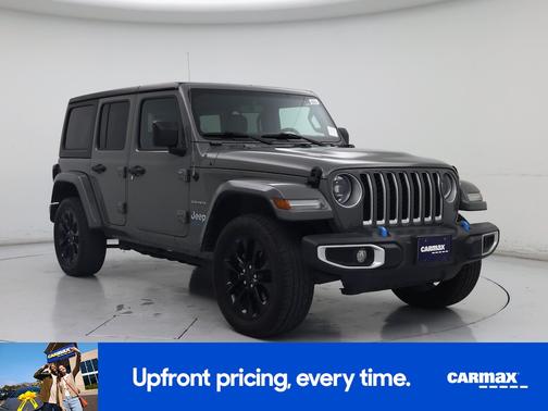 Silver 2023 Jeep Wrangler 4xe Unlimited Sahara