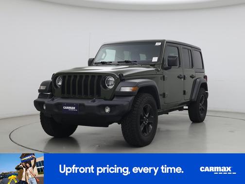 Green 2021 Jeep Wrangler Unlimited Sport Altitude