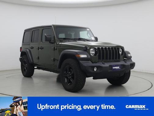 Green 2021 Jeep Wrangler Unlimited Sport Altitude