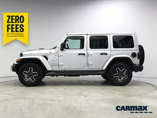 Silver 2024 Jeep Wrangler Sahara