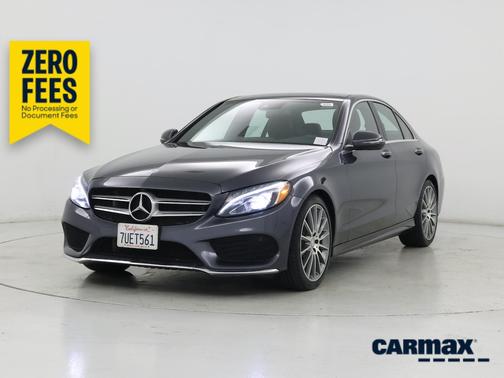 Gray 2016 Mercedes-Benz C-Class