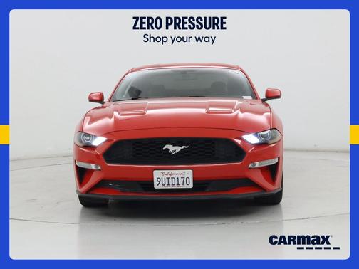Red 2019 Ford Mustang Ecoboost Premium