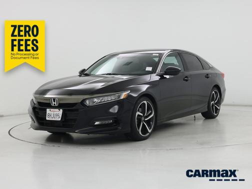 Black 2018 Honda Accord Sport