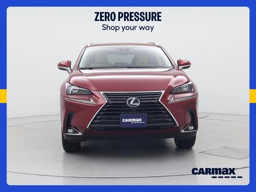 Red 2018 Lexus NX 300h