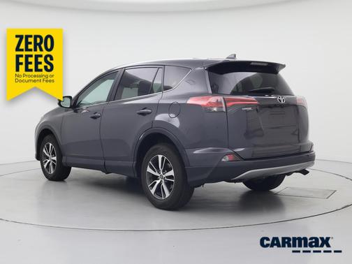 Gray 2018 Toyota RAV4 XLE
