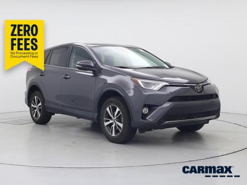 Gray 2018 Toyota RAV4 XLE