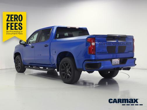 Blue 2023 Chevrolet Silverado 1500 Custom