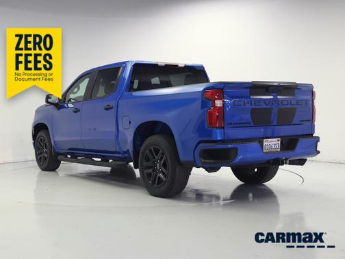 Blue 2023 Chevrolet Silverado 1500 Custom