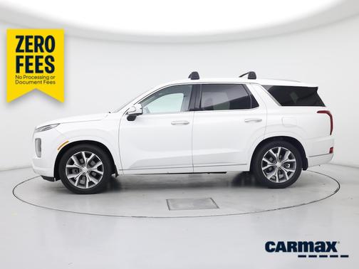White 2021 Hyundai PALISADE Limited