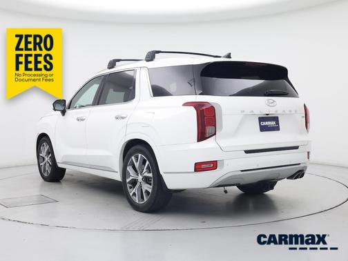White 2021 Hyundai PALISADE Limited