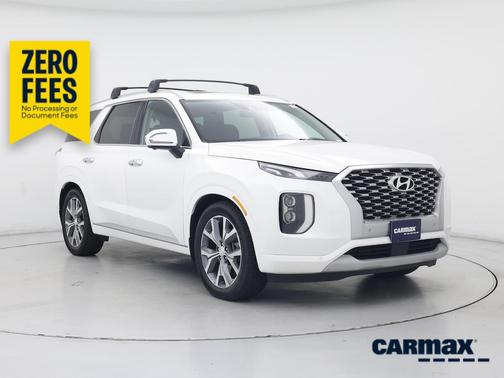 White 2021 Hyundai PALISADE Limited