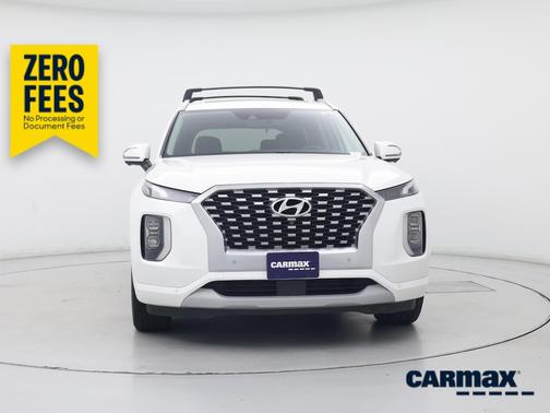 White 2021 Hyundai PALISADE Limited
