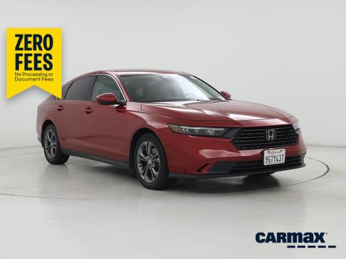 Red 2023 Honda Accord EX