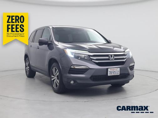 Gray 2016 Honda Pilot EX-L