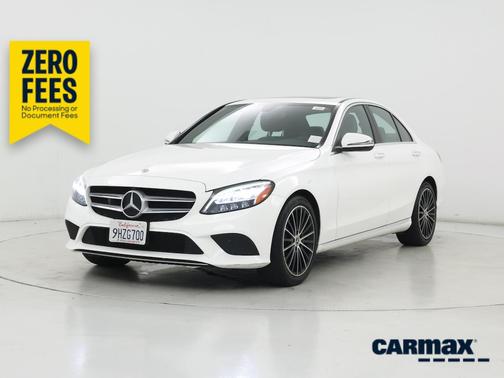 White 2020 Mercedes-Benz C-Class