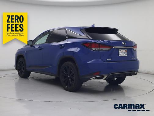 Blue 2021 Lexus RX 350 F-Sport