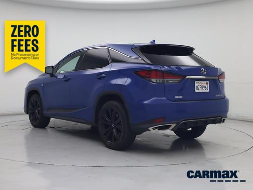 Blue 2021 Lexus RX 350 F-Sport