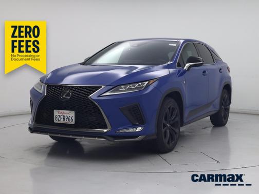 Blue 2021 Lexus RX 350 F-Sport