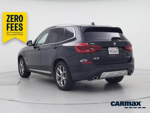 Black 2021 BMW X3 sDrive30i