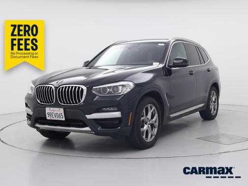 Black 2021 BMW X3 sDrive30i