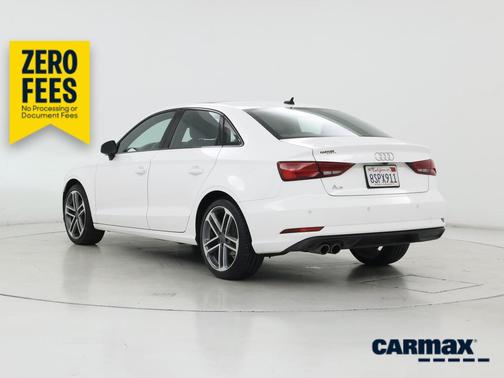 White 2020 Audi A3 Premium