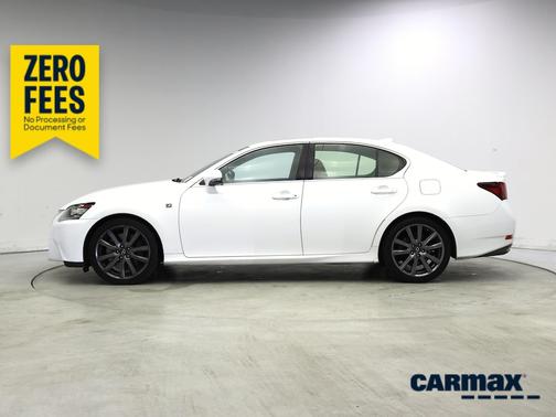 White 2015 Lexus GS 350