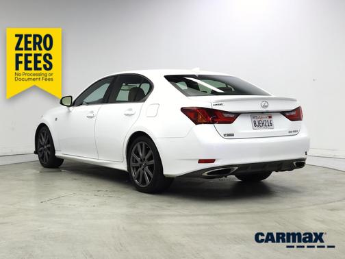 White 2015 Lexus GS 350