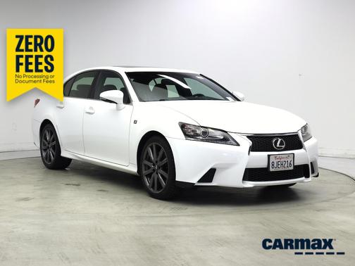 White 2015 Lexus GS 350