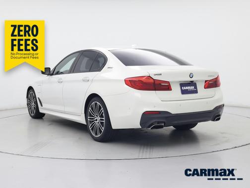 White 2018 BMW 530e iPerformance