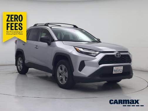Silver 2025 Toyota RAV4 Hybrid LE