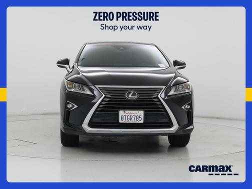 Black 2017 Lexus RX 350