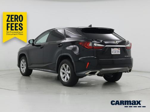 Black 2017 Lexus RX 350