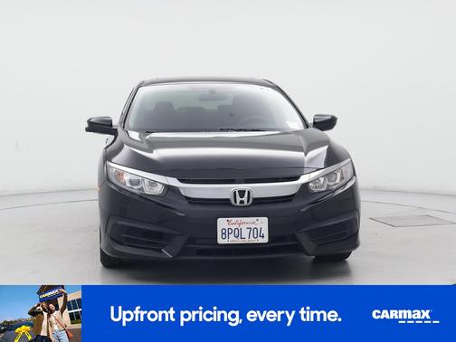 Black 2017 Honda Civic EX