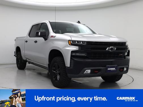 Silver 2019 Chevrolet Silverado 1500 LT Trail Boss