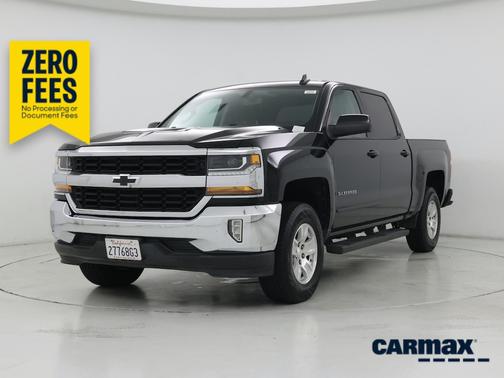 Black 2018 Chevrolet Silverado 1500 LT