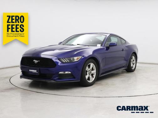 Blue 2016 Ford Mustang
