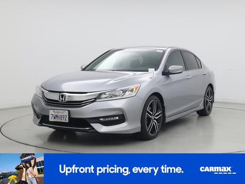 Silver 2017 Honda Accord Sport