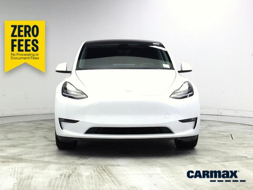 White 2021 Tesla Model Y Long Range