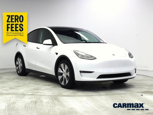 White 2021 Tesla Model Y Long Range