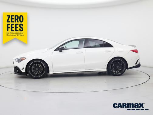White 2021 Mercedes-Benz AMG CLA 45