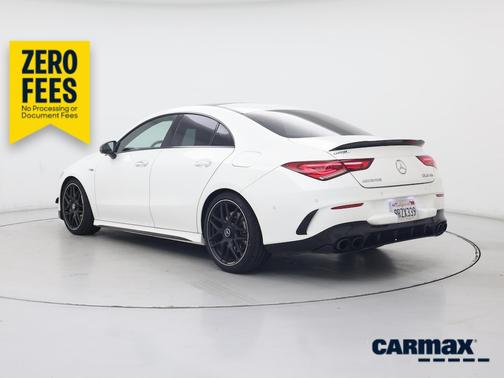 White 2021 Mercedes-Benz AMG CLA 45