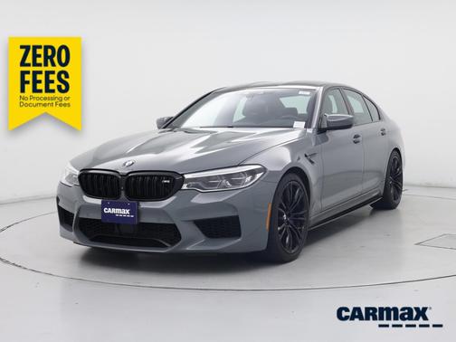 Gray 2019 BMW M5