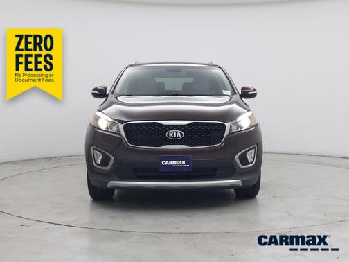Burgundy 2016 Kia Sorento EX