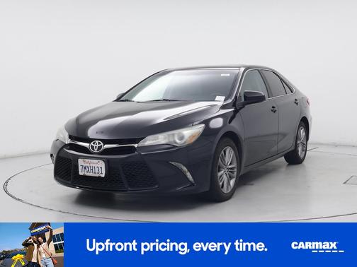 Black 2015 Toyota Camry SE