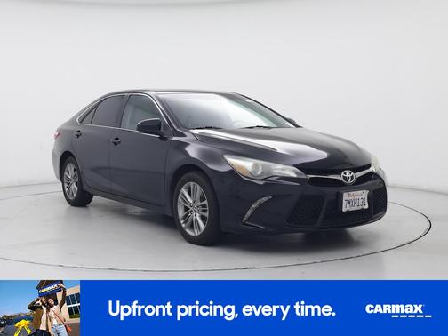Black 2015 Toyota Camry SE