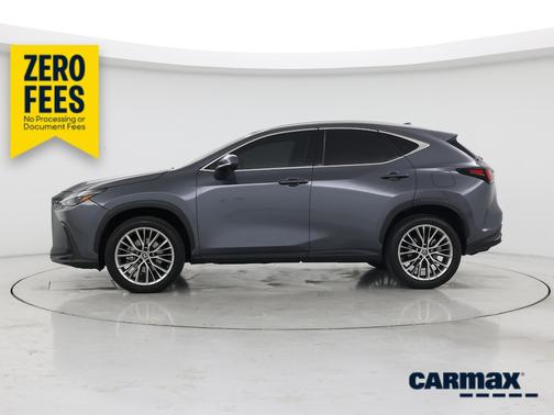 Gray 2022 Lexus NX 350 Luxury