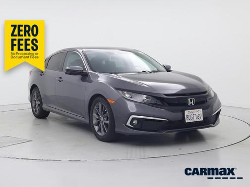 Gray 2020 Honda Civic EX