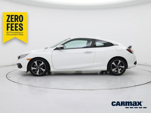 White 2016 Honda Civic Touring