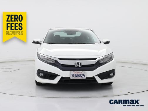 White 2016 Honda Civic Touring